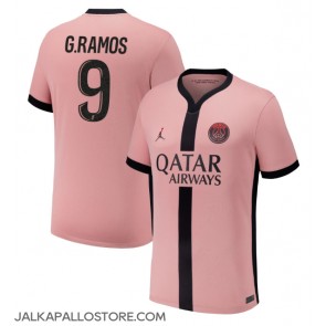 Paris Saint-Germain Goncalo Ramos #9 Kolmaspaita 2024-25 Lyhythihainen